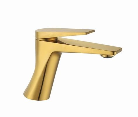 Yüklü banyo havuzu musluğu tek elle karıştırıcı sıcak ve soğuk su muslukları