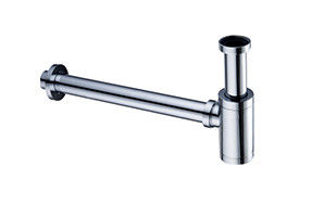 Tuvalet Siphon Banyo Lavabo Lavabo Çöpeleme Chrome OEM