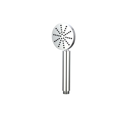 Duş sütunu banyo yuvarlak silikon nozel OEM için tunç el duş