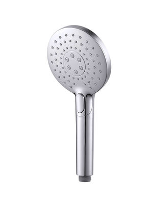 ABS 3 fonksiyonlu el duşu duş sütunu kromo banyo silikon nozel yuvarlak kolay temiz OEM