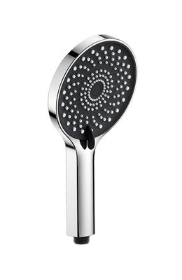 ABS 3 fonksiyonlu el duşu duş sütunu krom banyo yeni sıvı silikon nozel yuvarlak kolay temiz OEM