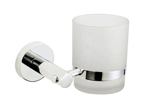 Single Tumbler Holder SUS304 Cam Banyo aksesuarları OEM ODM klasik yuvarlak