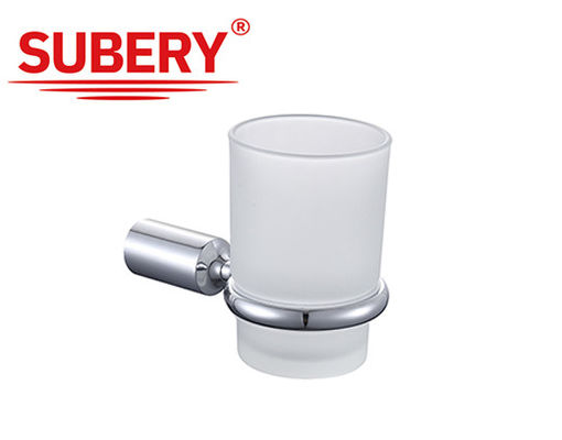 Single Tumbler Holder SUS304 Cam Banyo aksesuarları OEM ODM klasik yuvarlak