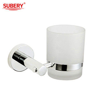 Single Tumbler Holder SUS304 Cam Banyo aksesuarları OEM ODM klasik yuvarlak