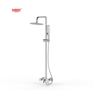Matt Siyah Bakır Banyo Duş Muslukları Termostatik Sıcaklık Düzenlenebilir