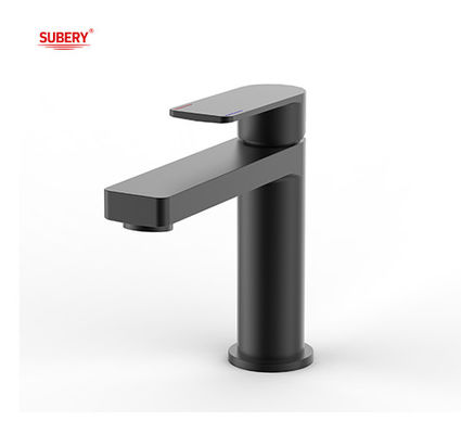 Metal Brass Tek Karıştırıcı Lavabo Musluk Banyo Silahı Soğuk ve Sıcak Su OEM