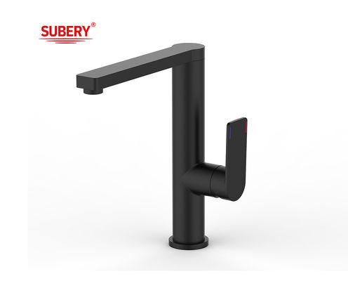 Soğuk ve Sıcak OEM Mutfak Lavabo Muslukları Hrom Brass Tek Kol