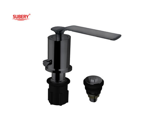Banyo Tek Kılavuz Bidet Ducha Karıştırıcı Sink Eldiven Matt Siyah Musluk Musluk