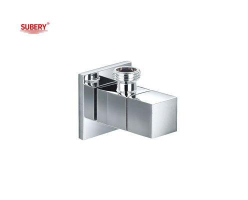 Chrome Üçgen Valf G1/2&quot; Fil OEM Duvar Montajlı