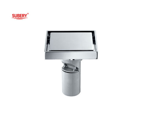 İki Yüzey Seçim Banyo Duş Yere Çöpe Brass