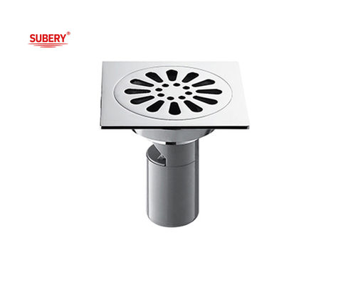 ODM OEM Banyo Zemini Atık Bakır Modern Chrome 100 X 100mm