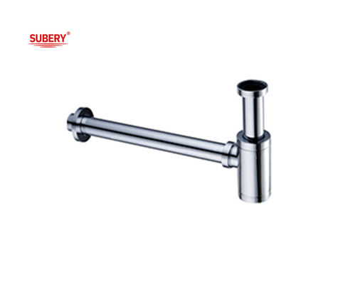 Tuvalet Siphon Banyo Lavabo Lavabo Çöpeleme Chrome OEM