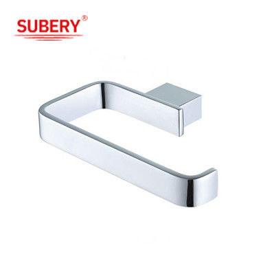 Bakır Tissue Roll Sahibi Tuvalet Kağıdı Sahibi Chrome Yüzeyi Modern
