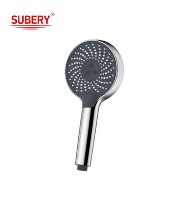 3 Fonksiyon ABS El Duş Plastik Sütun Chrome Banyo Kolay Temizlik