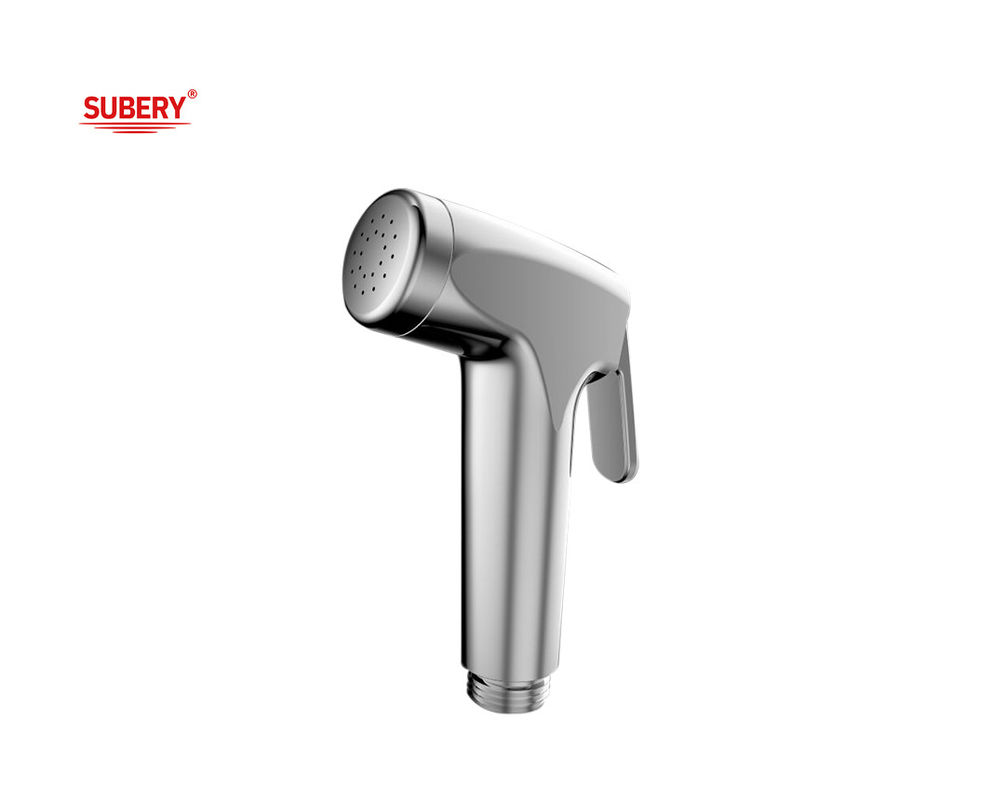 ABS Plastik Shattaf Seti Talip Bidet El Duş Duş Fıskiyesi Başlık Talip Temiz Banyo Tuvaleti Chrome OEM