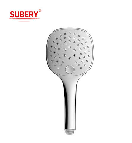 ABS 3 fonksiyonlu el duşu duş sütunu kromo banyo silikon nozel kolay temiz OEM